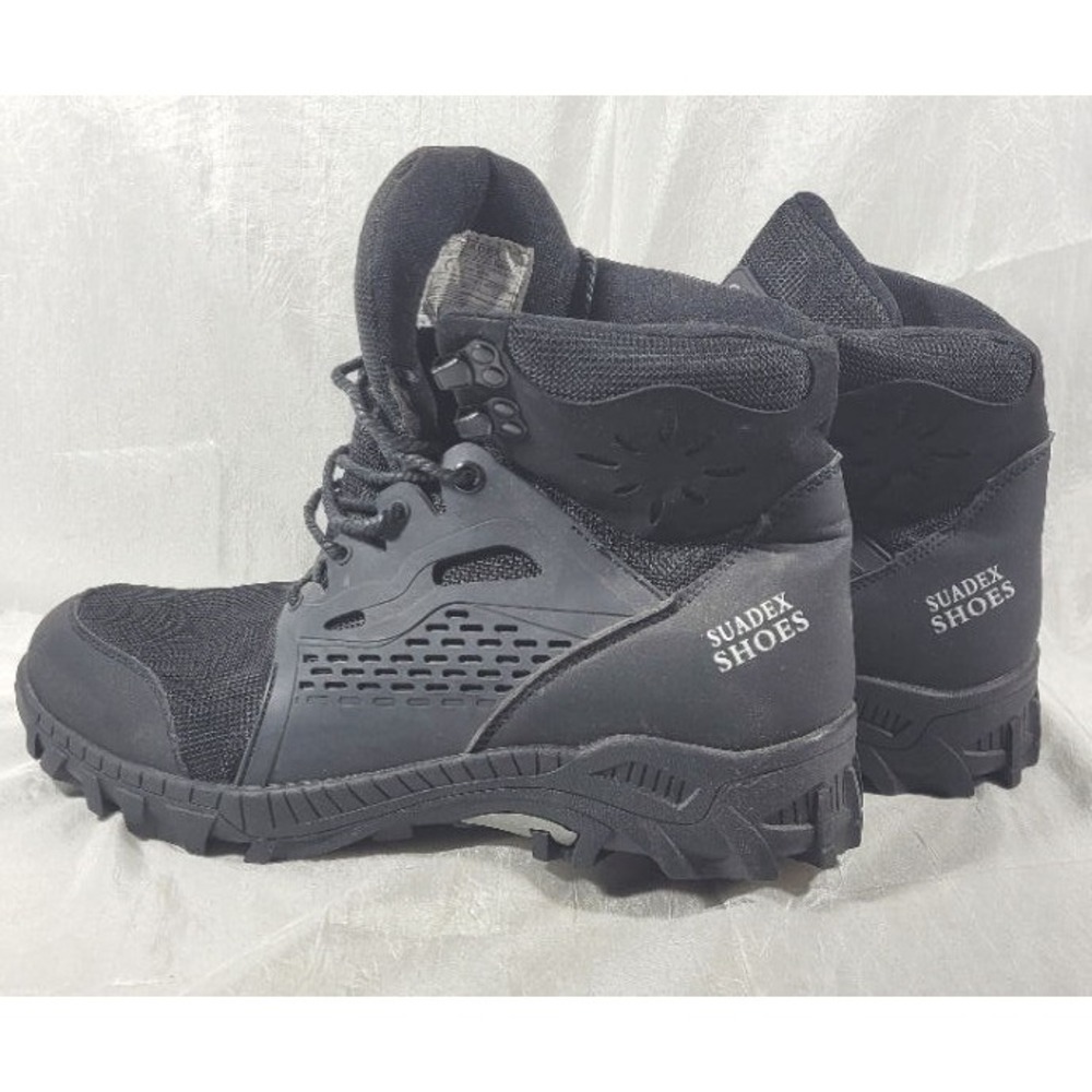 Armour Suadex Indestructible Steel Toe Boots - Black - Sz 43EU, 11W 9.5M
